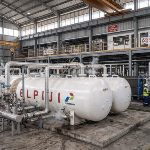 Natural Gas Tank / Pressure Vessel – Spesialis Standar ASME Section VIII