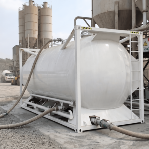 Fabrikasi Cement Container (Tangki Semen) – Standar Industri & Konstruksi
