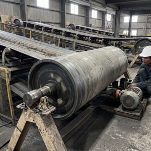 Desain & Manufaktur Conveyor Pulley – Standar Kualitas Tinggi